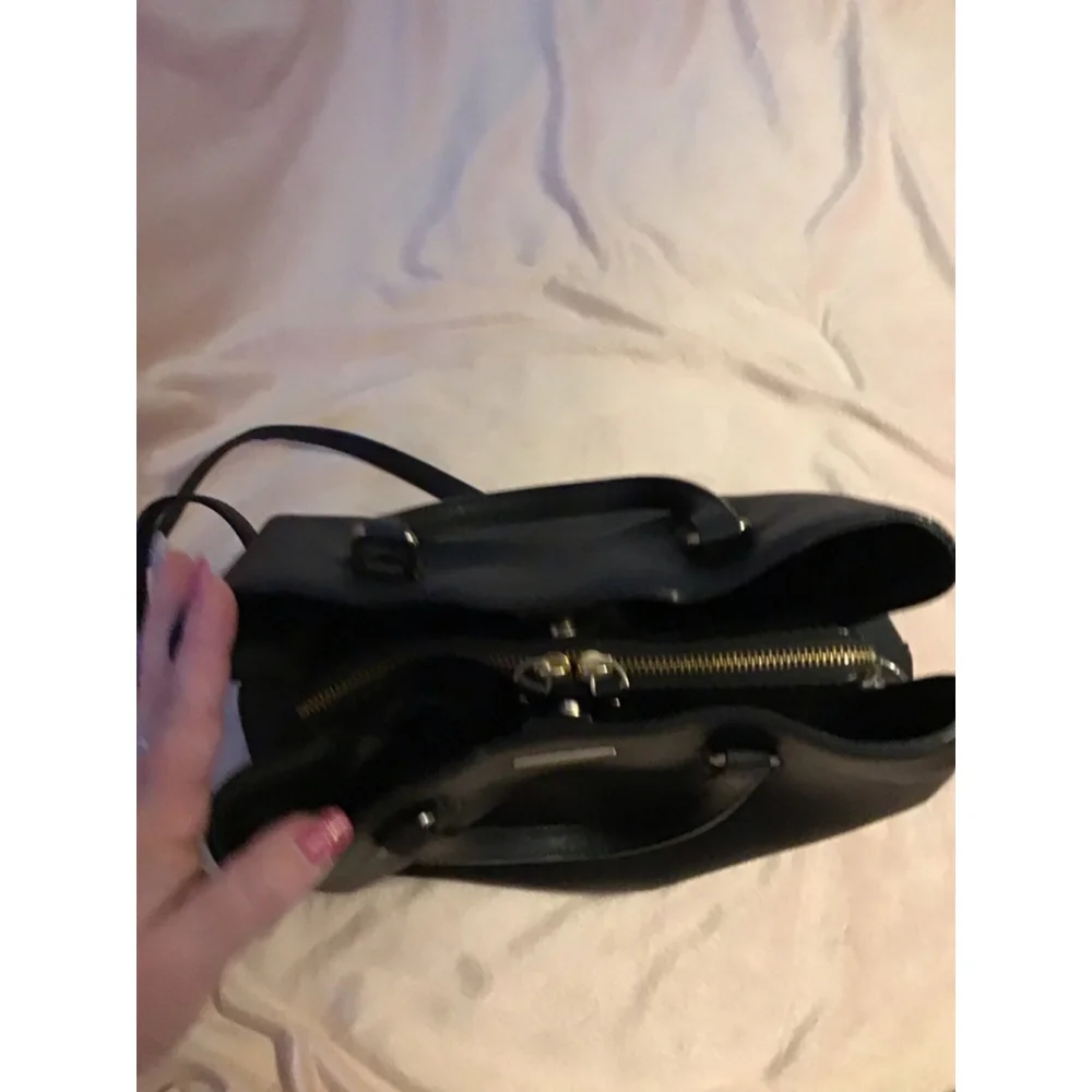 Women's Kate Spade Black Satchel Handbag Crossbody - Picture 12 of 16
